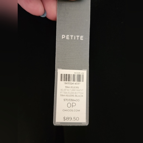 NWT Chico's Travelers Pants Size SP - Picture 6 of 7